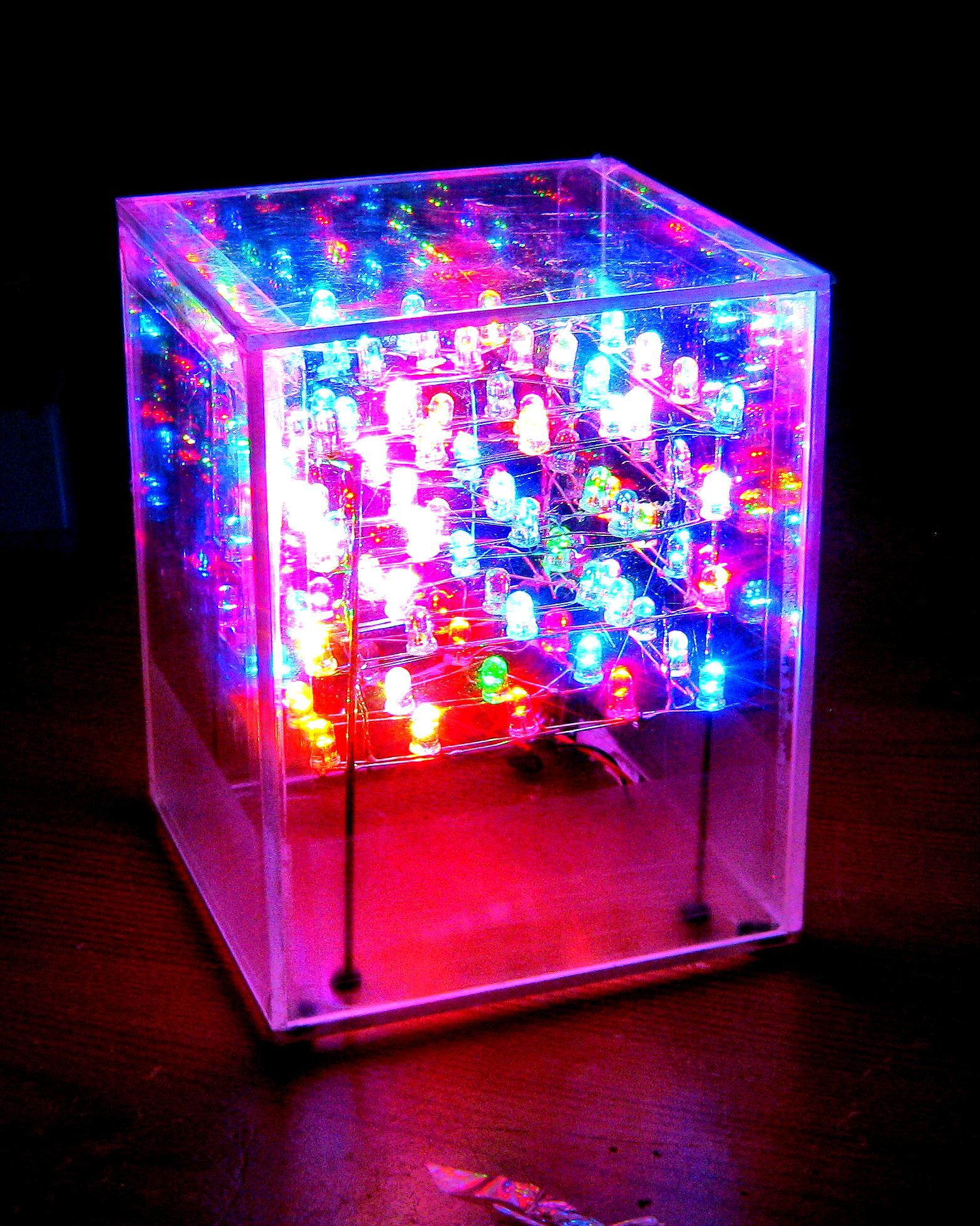 LED CUBE: Without Programming [How to Build]