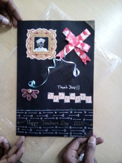 Teacher's Day Greeting Card Homemade