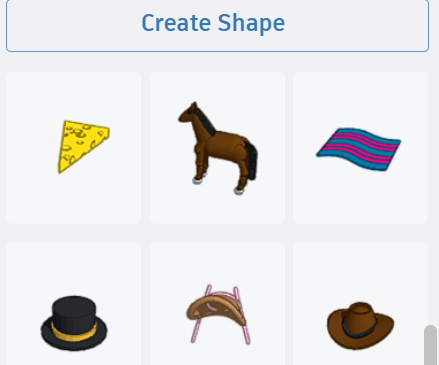 Creating and Using Shapes in Tinkercad