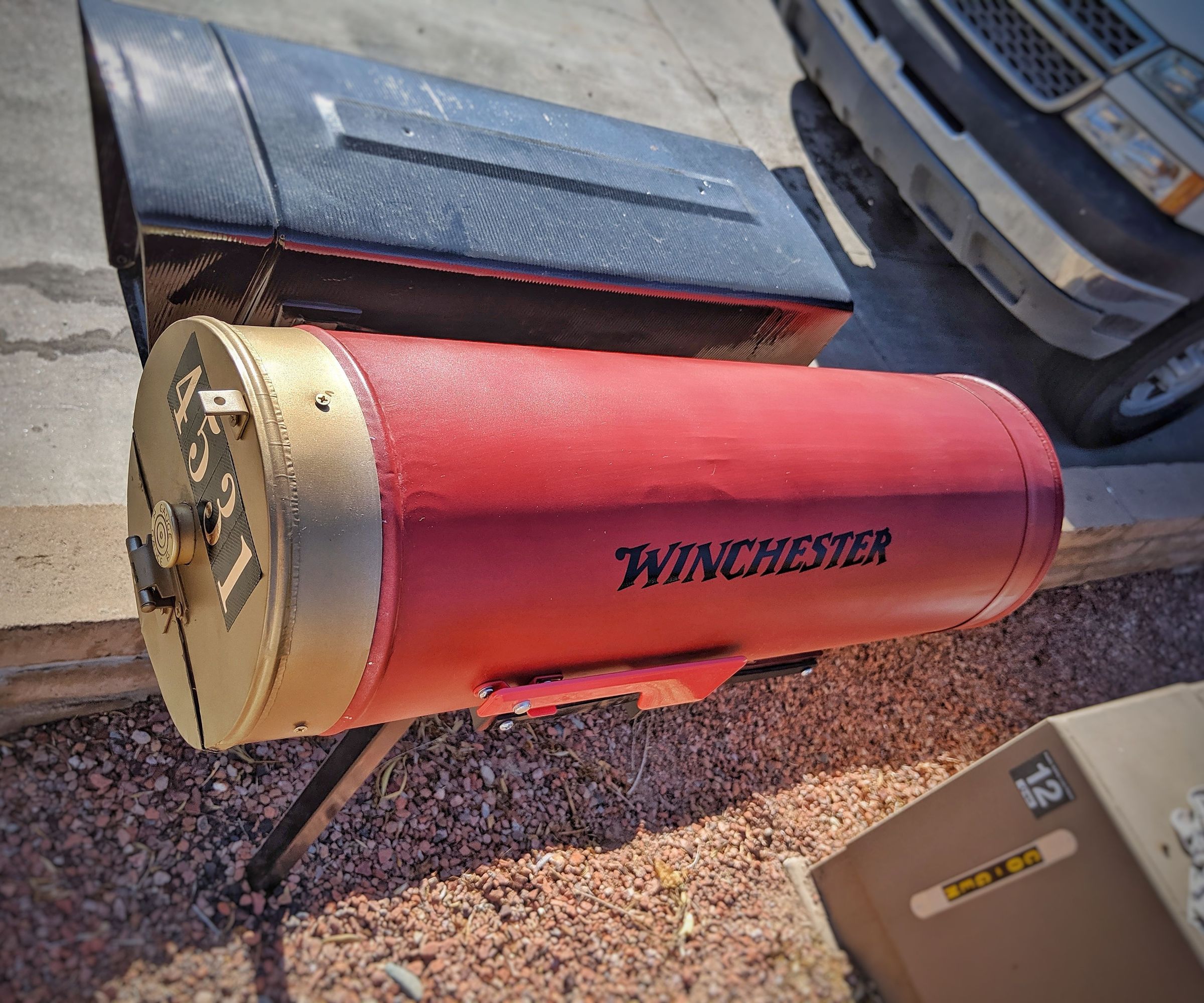 Shotgun Shell Mailbox