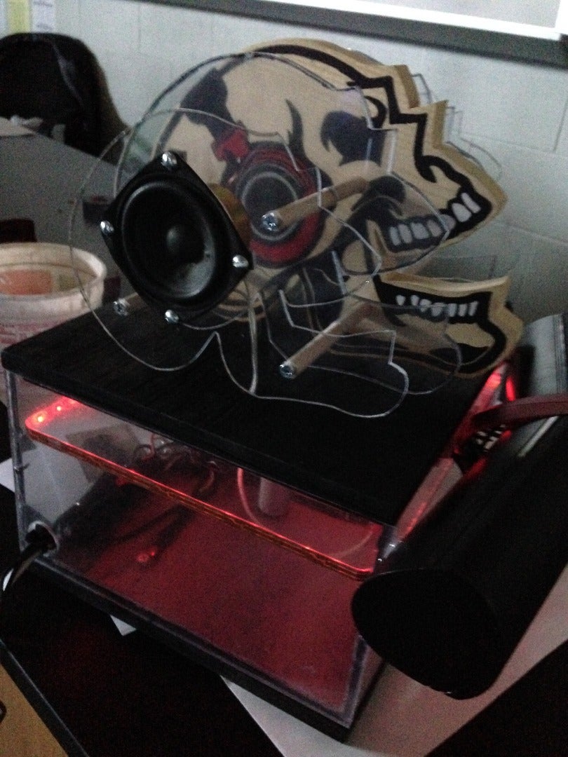 The 3D Skull Surround Sound System (3/8" Jack)