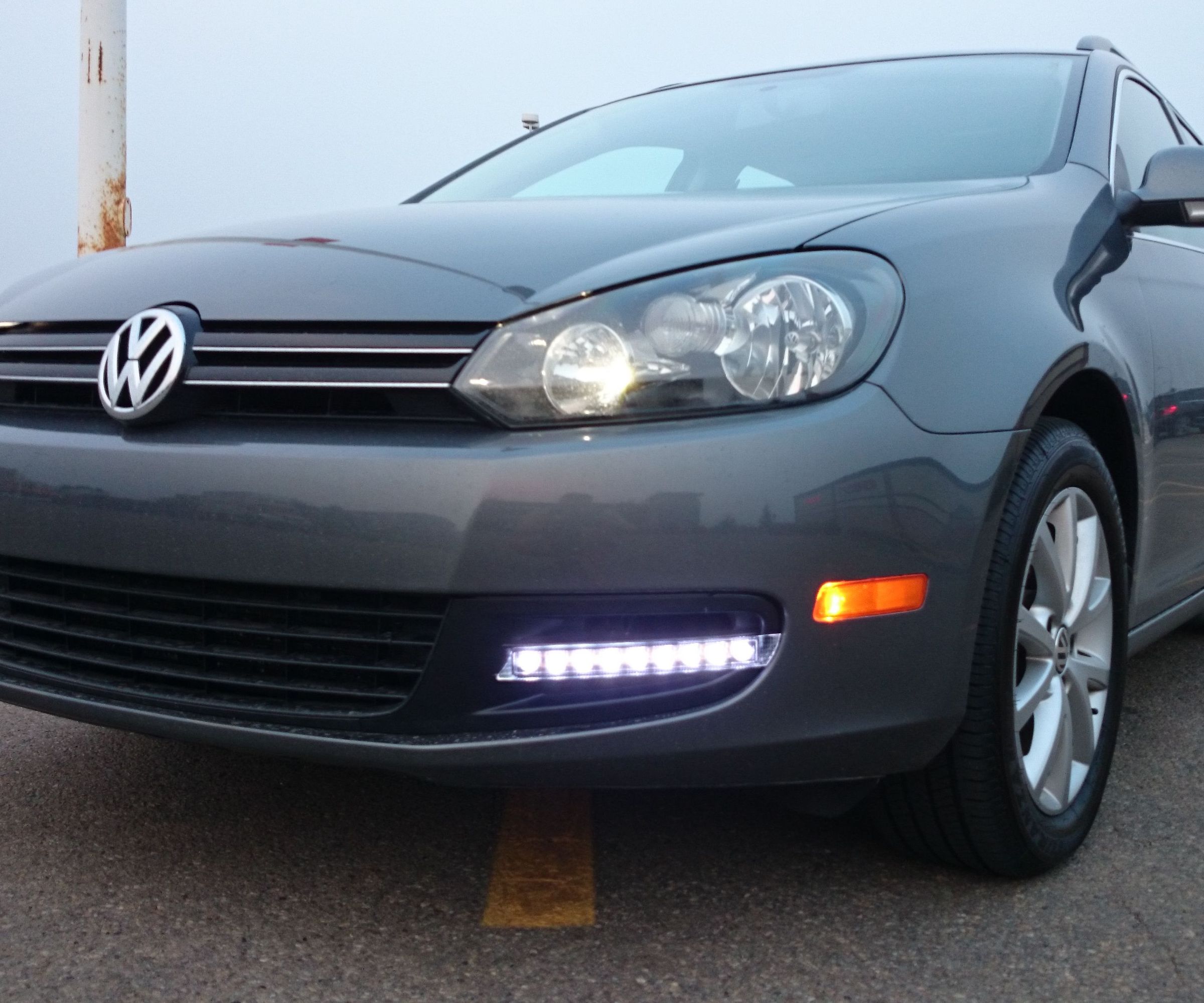 LED Daytime Running Lights for Golf Wagon