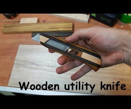 Wooden Utility Knife