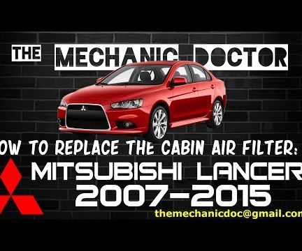 How to Replace the Cabin Air Filter : Mitsubishi Lancer 2007-2015