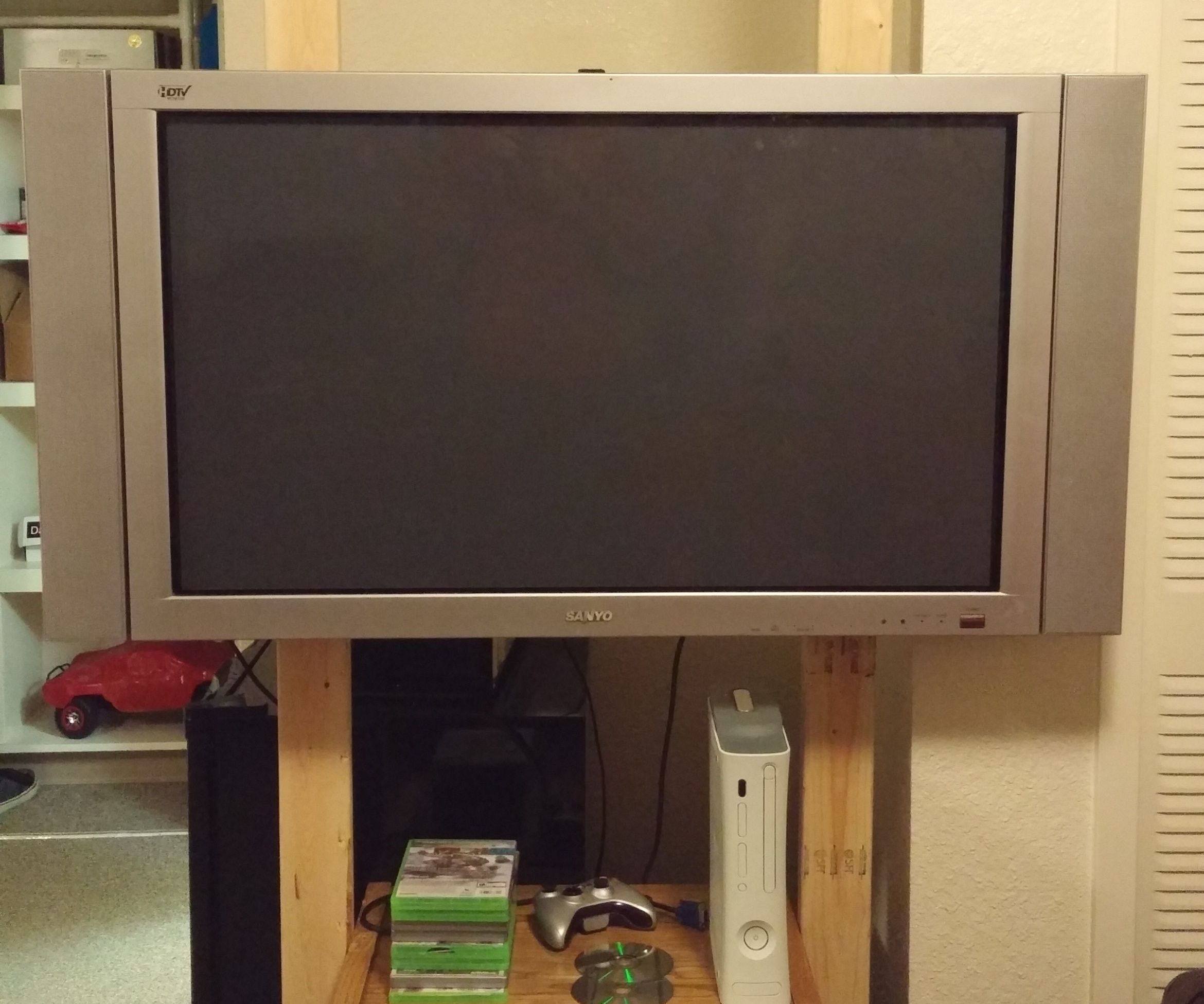 Mount a TV Without Putting Holes in the Wall