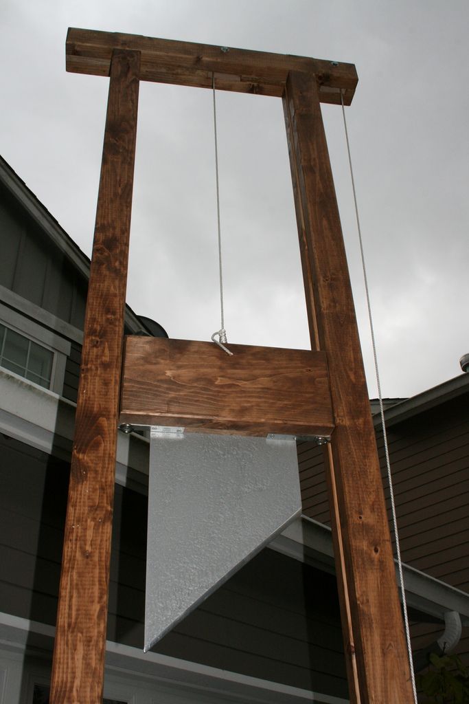 Full-Scale 1792 Guillotine