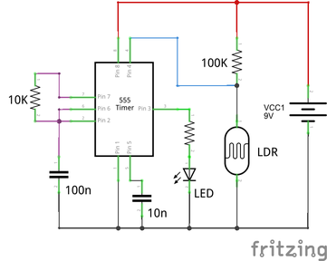 Project 7: Dark Activated LED