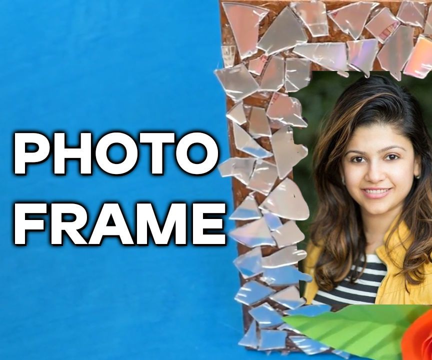 How to Make a Cardboard Photo Frame - Home DIY