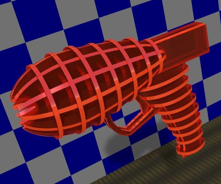 My Laser-cut Ray-Gun Assembling Instructions