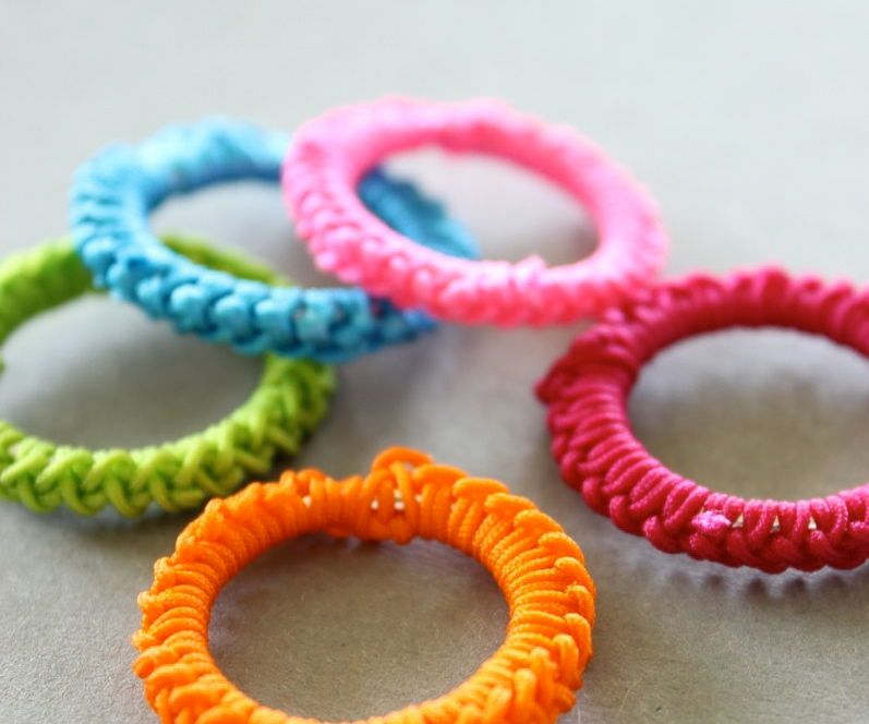 DIY Crocheted Rings