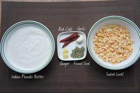 Lentil Pancake Batter (Adai Batter) 