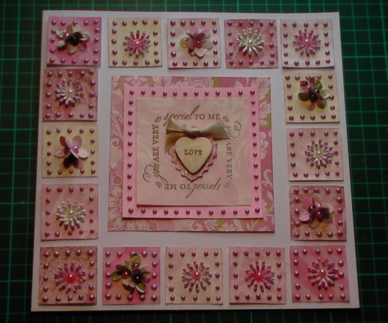 Patchwork Card Making Tutorial Make a Patchwork Scraps Floral Card Tutorial - Instructables