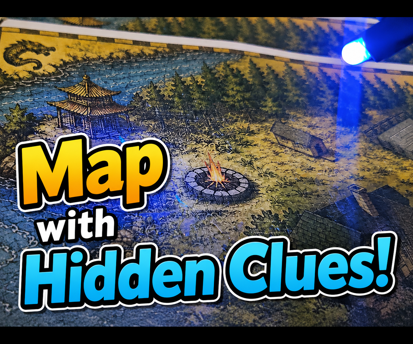 An Epic Treasure Map With Hidden Clues!