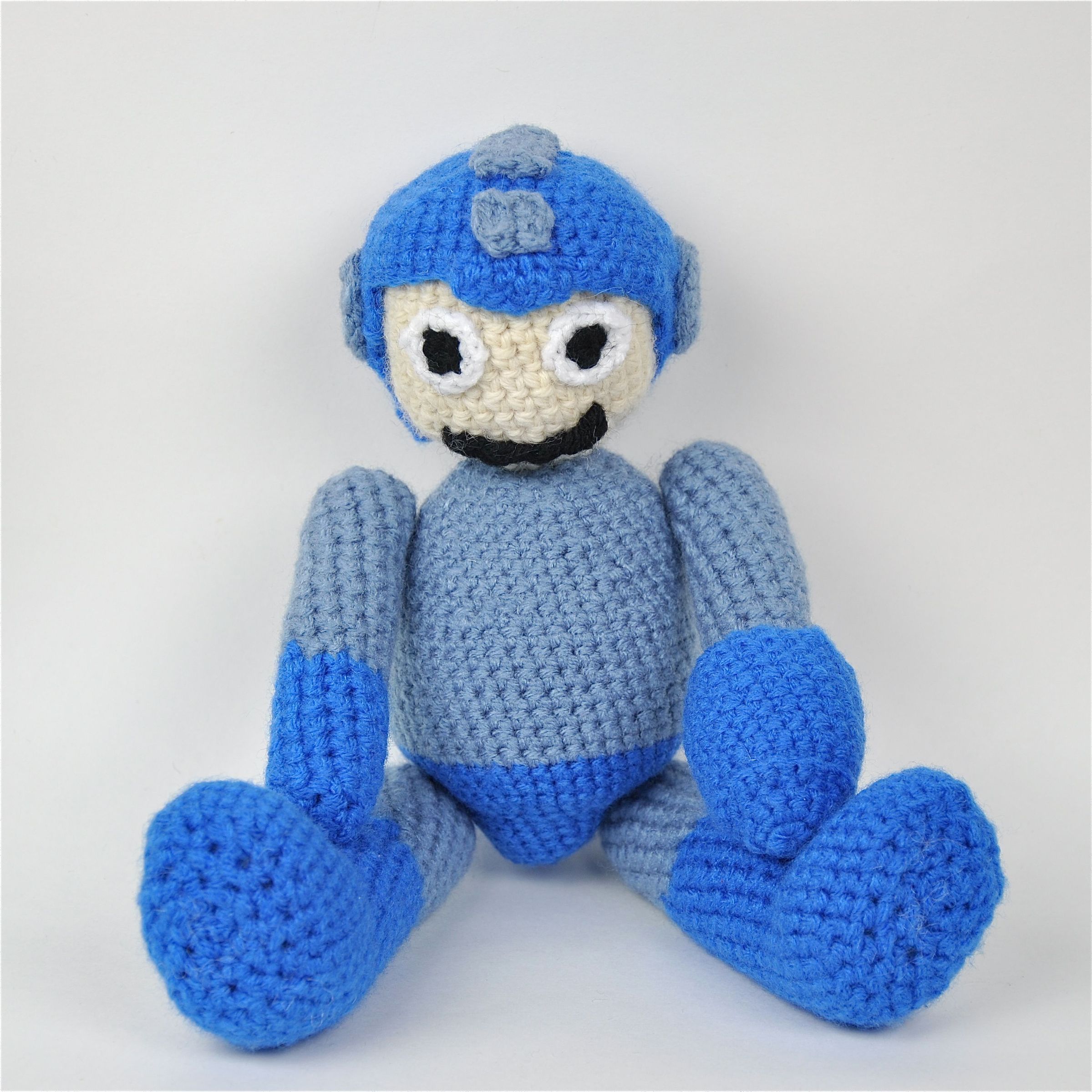 Crochet Megaman (Mega Man) Amigurumi