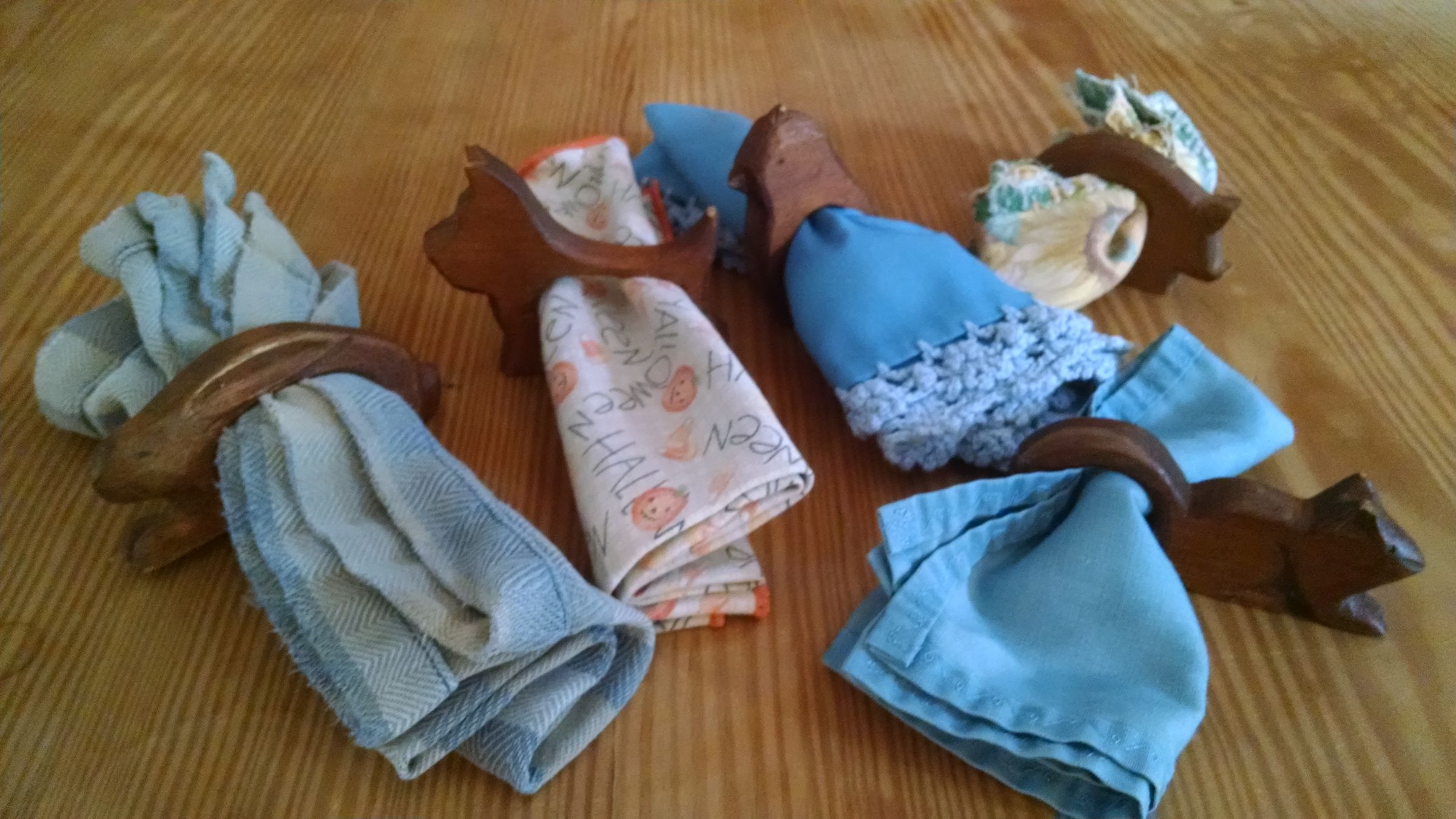 Rustic Napkin Holders