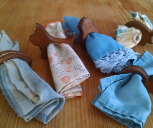 Rustic Napkin Holders