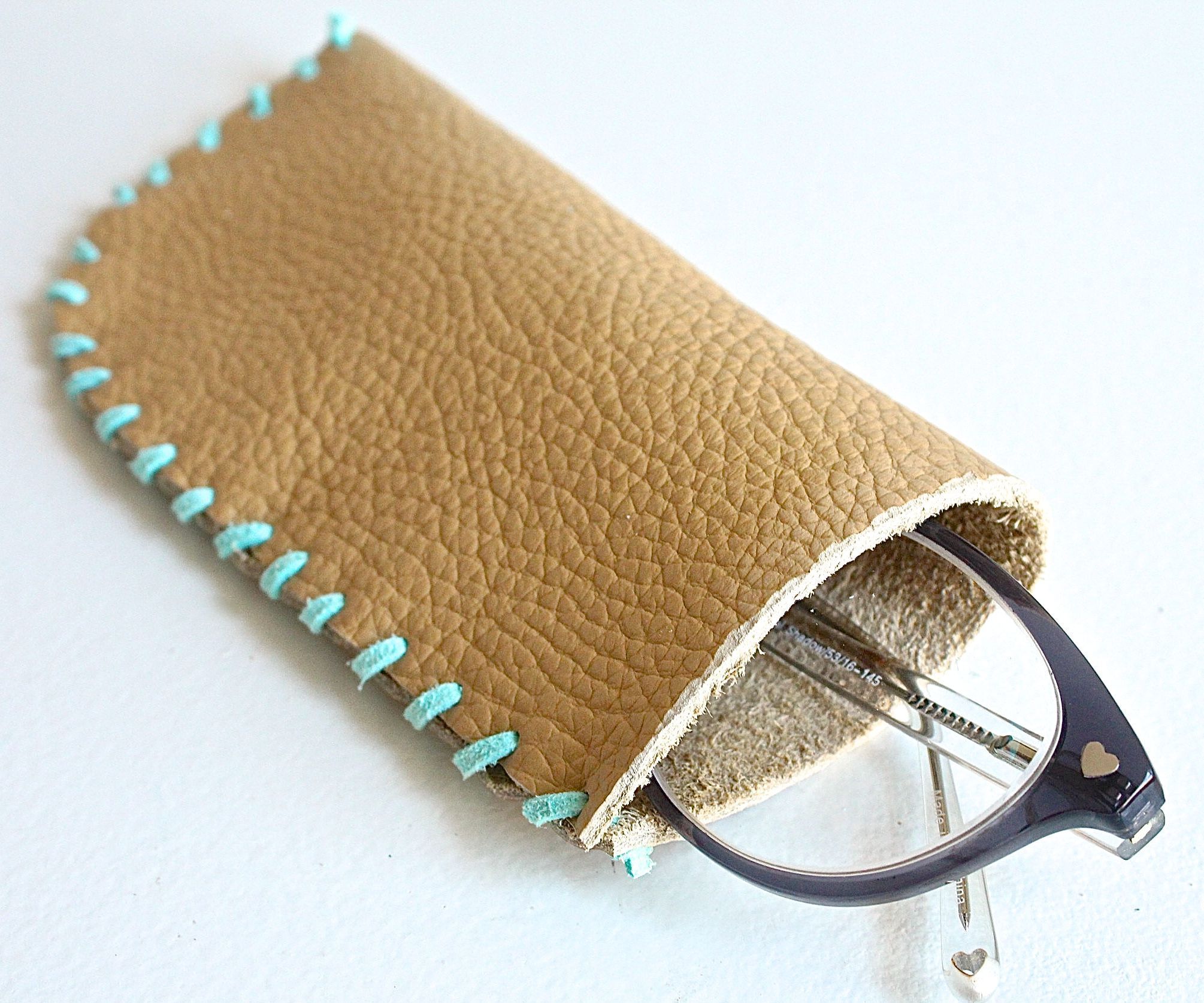 Leather Glasses Case