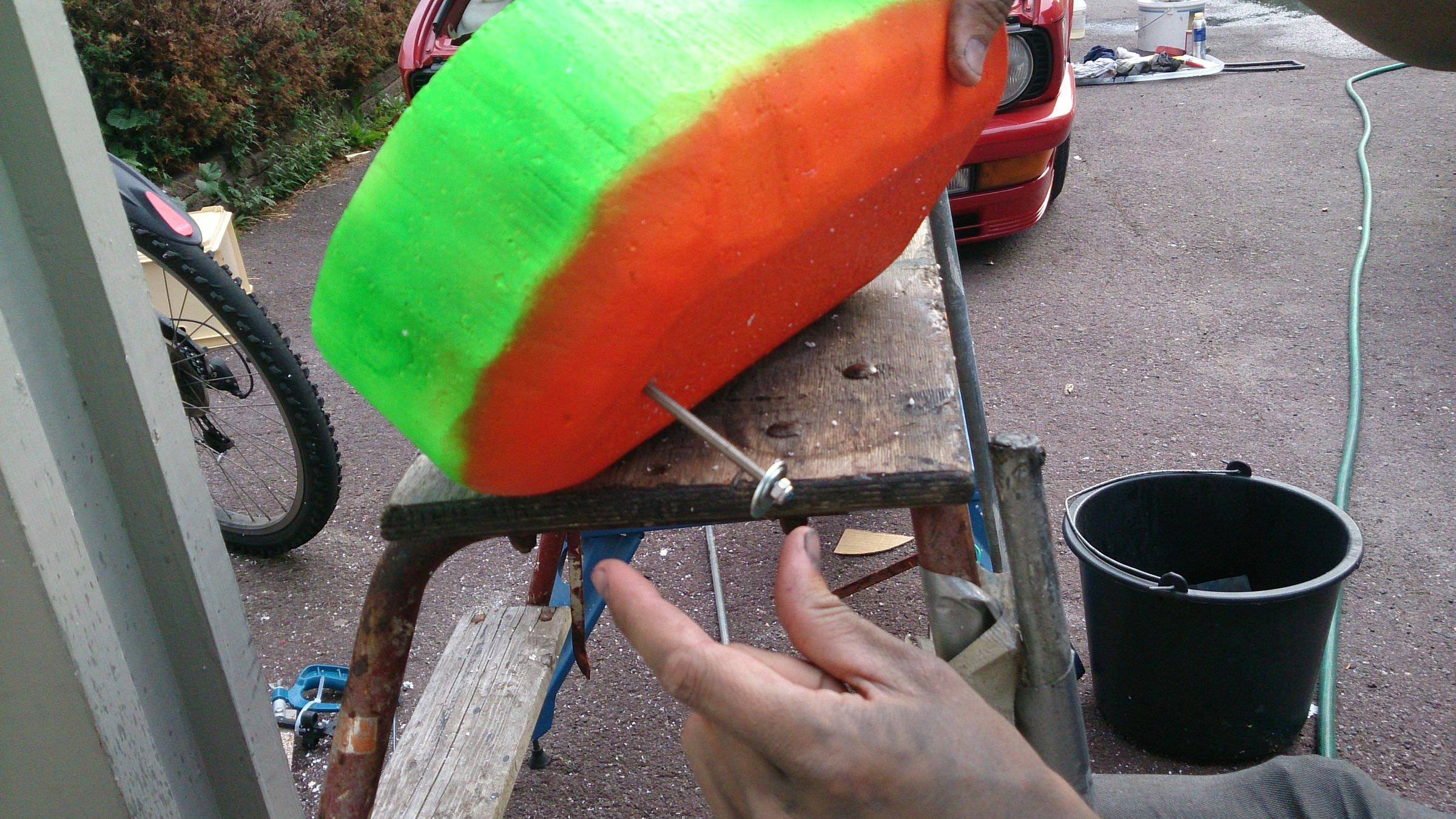 Styrofoam Fishing Boat/Barge for RC Trolling 5 Steps Instructables