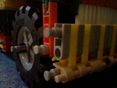 Knex Car With Large Trunk Space Crash Test.