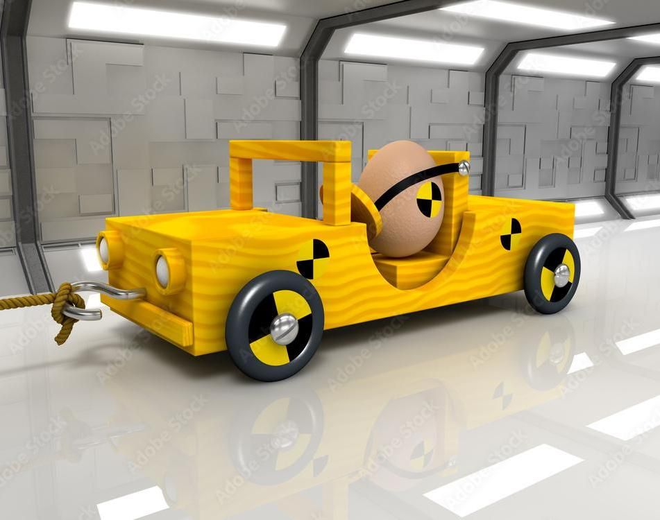 A MicroBit Crash Test Car