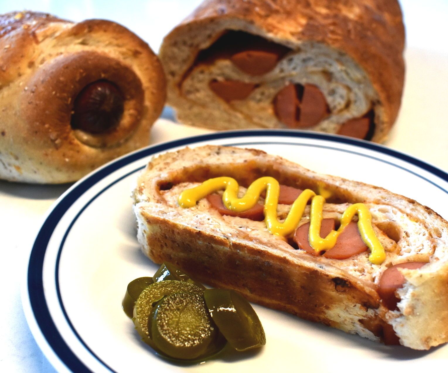 Smokin' BBQ Hotdog Bread