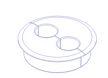 Split Grommet for Dishwasher Aqua-stop Hose