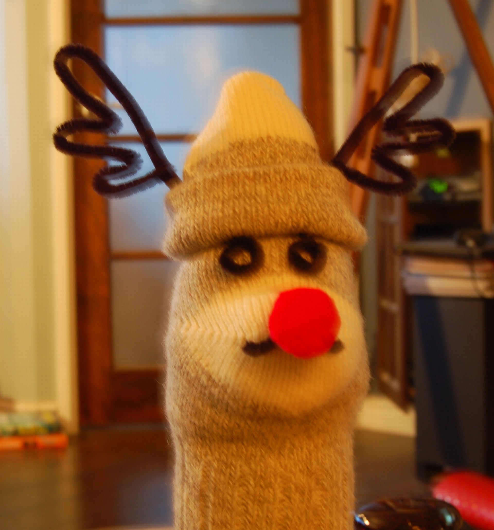 10 Minute "no Sew" Sock Monkey Bottle Wrap