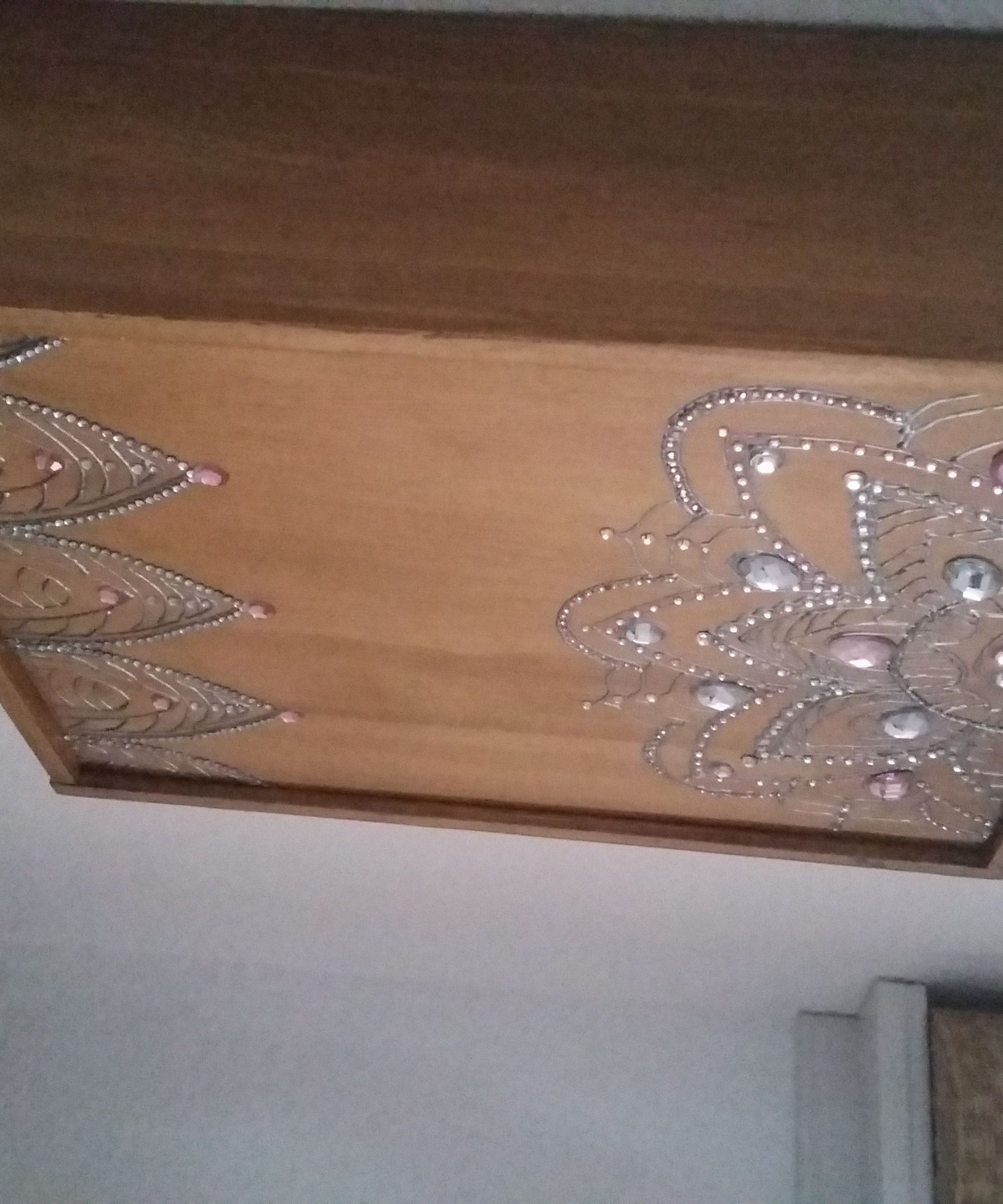 Old Wine Box to Jewelry Box