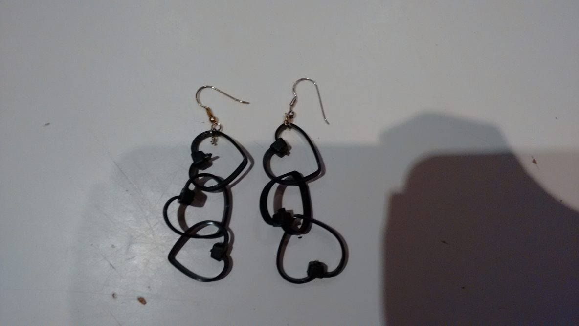 Zip Tie Earrings