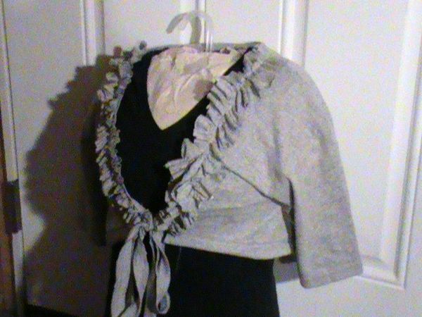 Ruffle Tee Shrug