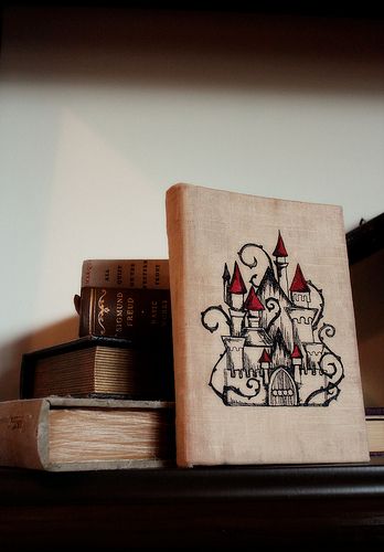 Antique Embroidered Book