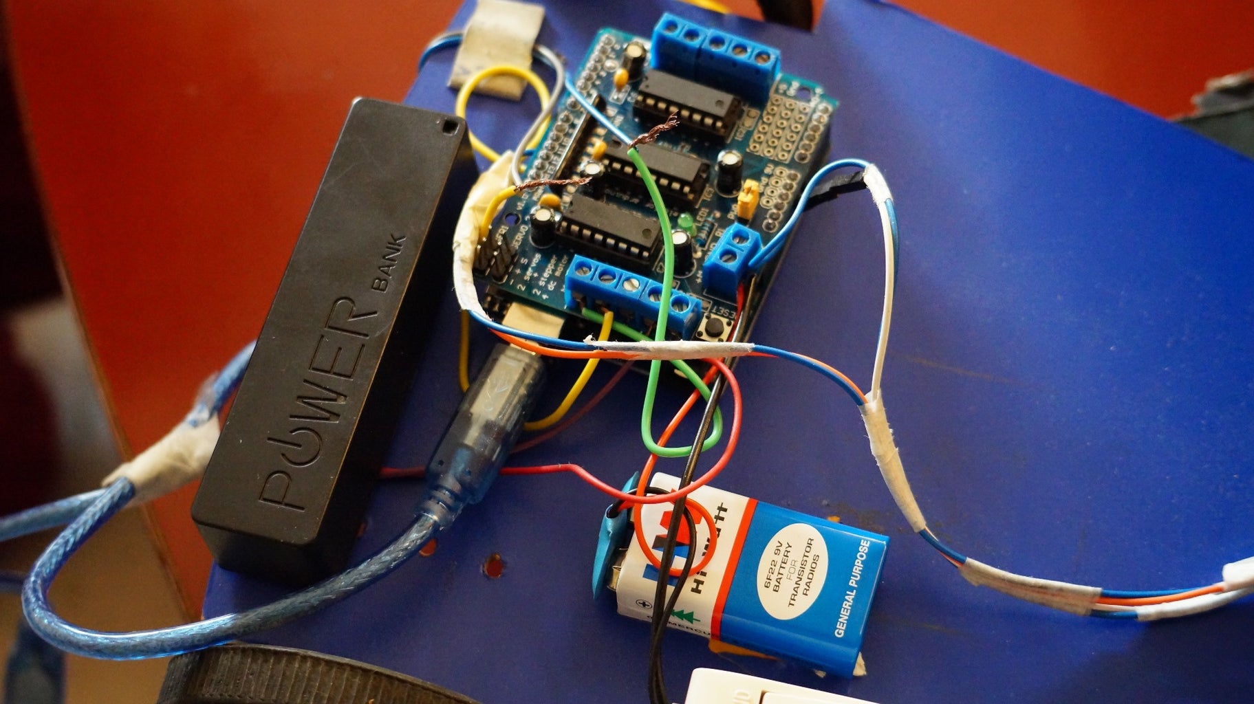 Obstacle Avoiding Robot - Motor Shield : 4 Steps - Instructables