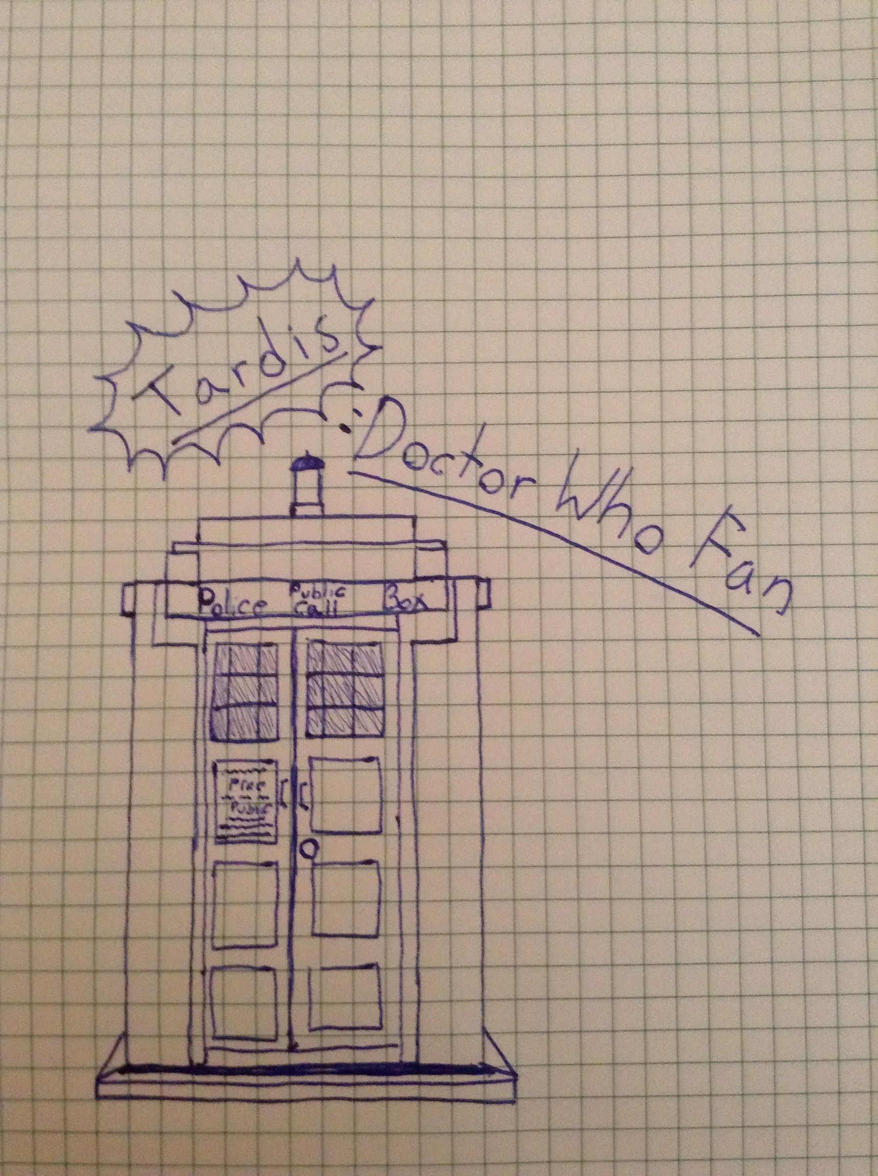 How To Draw A Tardis