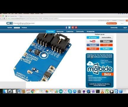 Humidity and Temperature Measurement Using HTS221 and Raspberry Pi