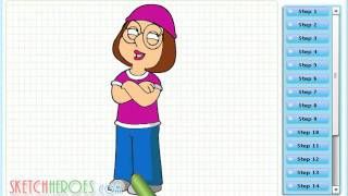 How to Draw Meg Griffin