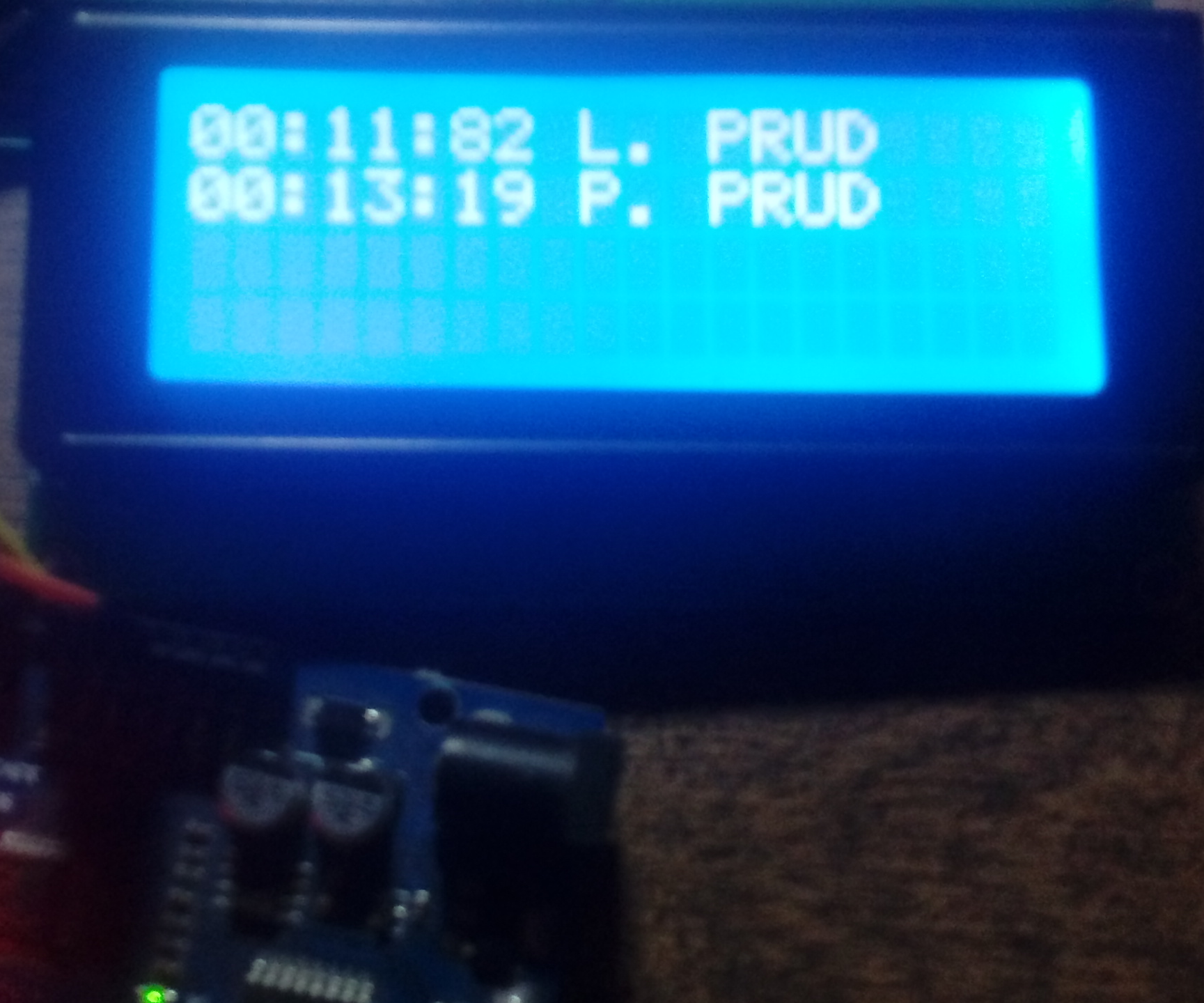 Firesport Stopwatch - Timer - Arduino + LCD