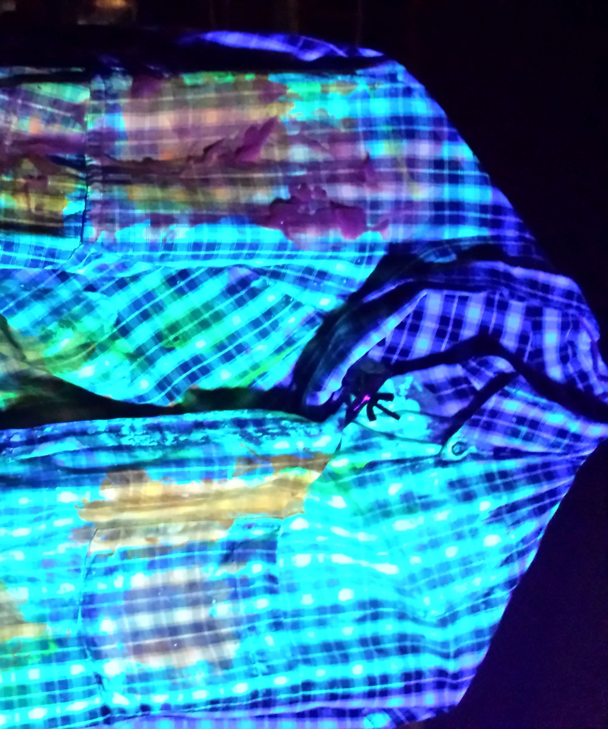 Making Waterproof UV Clothes and Pigment Clothes. a How to Do Instructable Plus Prussian Blue Necklaces. and a Few Urethane Pigm Jewelry. 