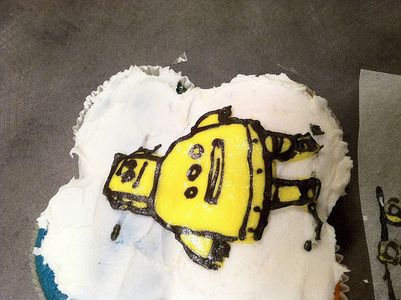 Frozen Buttercream Transfer