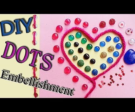 DOTS  EMBELLİSHMENTS for Scrapbook