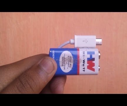 How to Make a 9v Battery Charger
