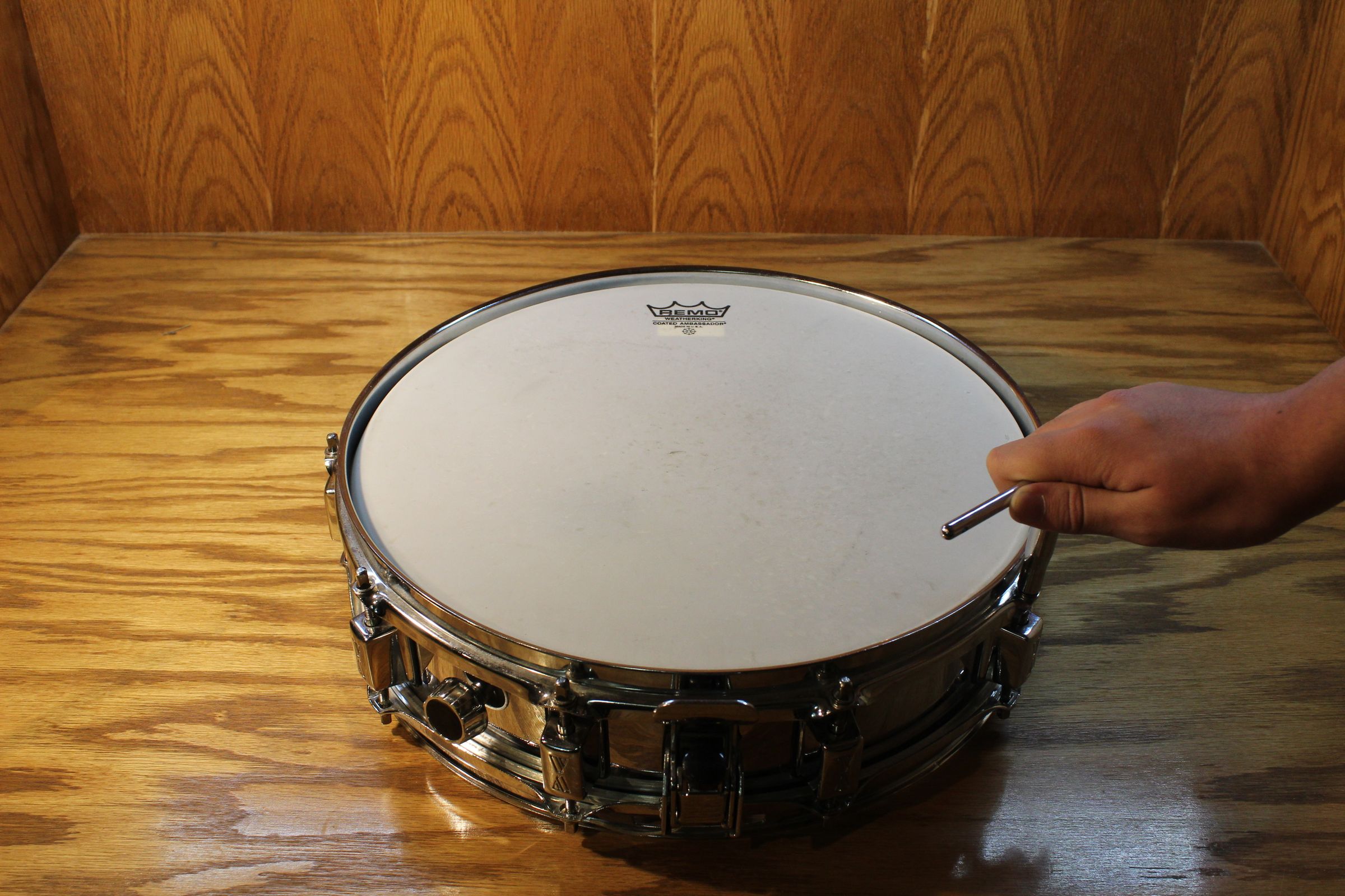 Motion Activated LED Drumhead 4 Steps Instructables