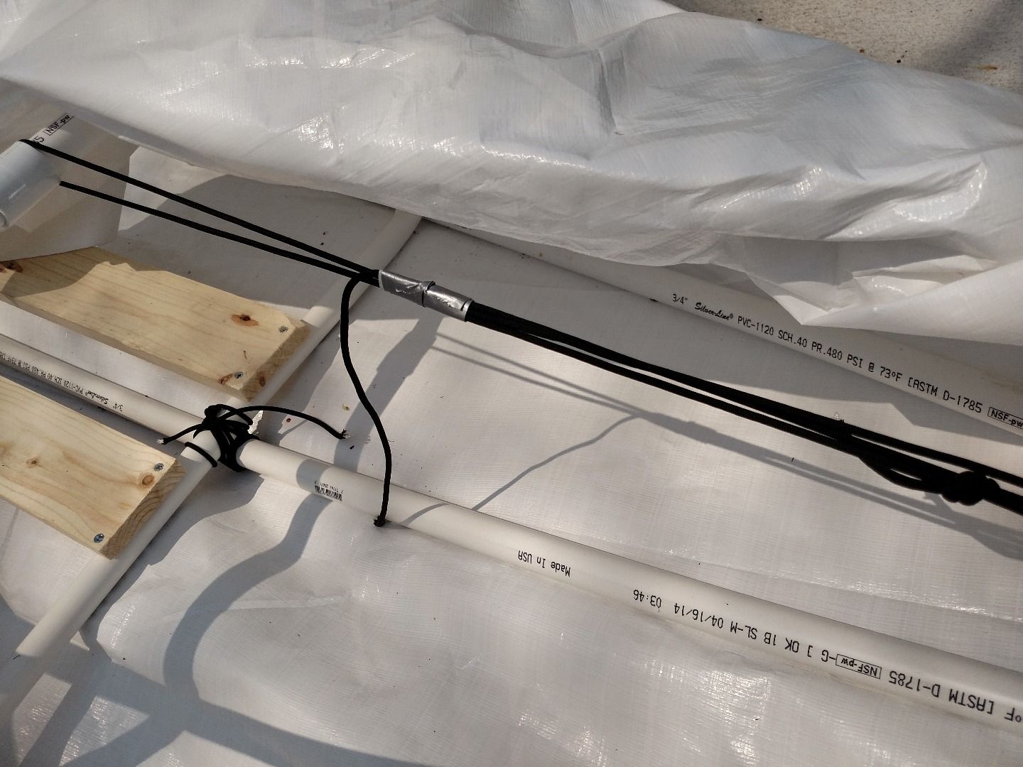 PVC Pipe + Tarp Kayak 6 Steps Instructables