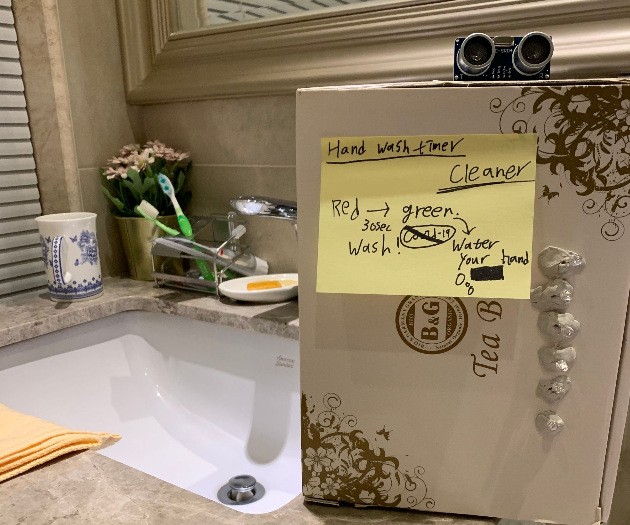 Hand Wash Timer; Cleaner Version