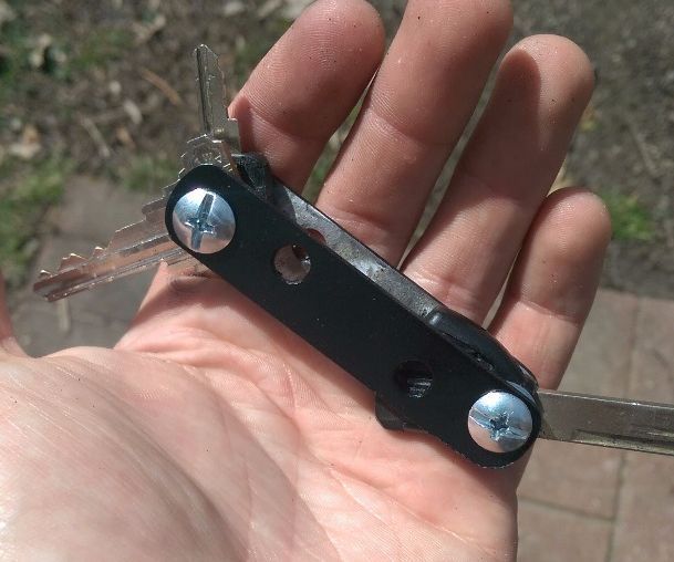 DIY Key-Blade Organizer