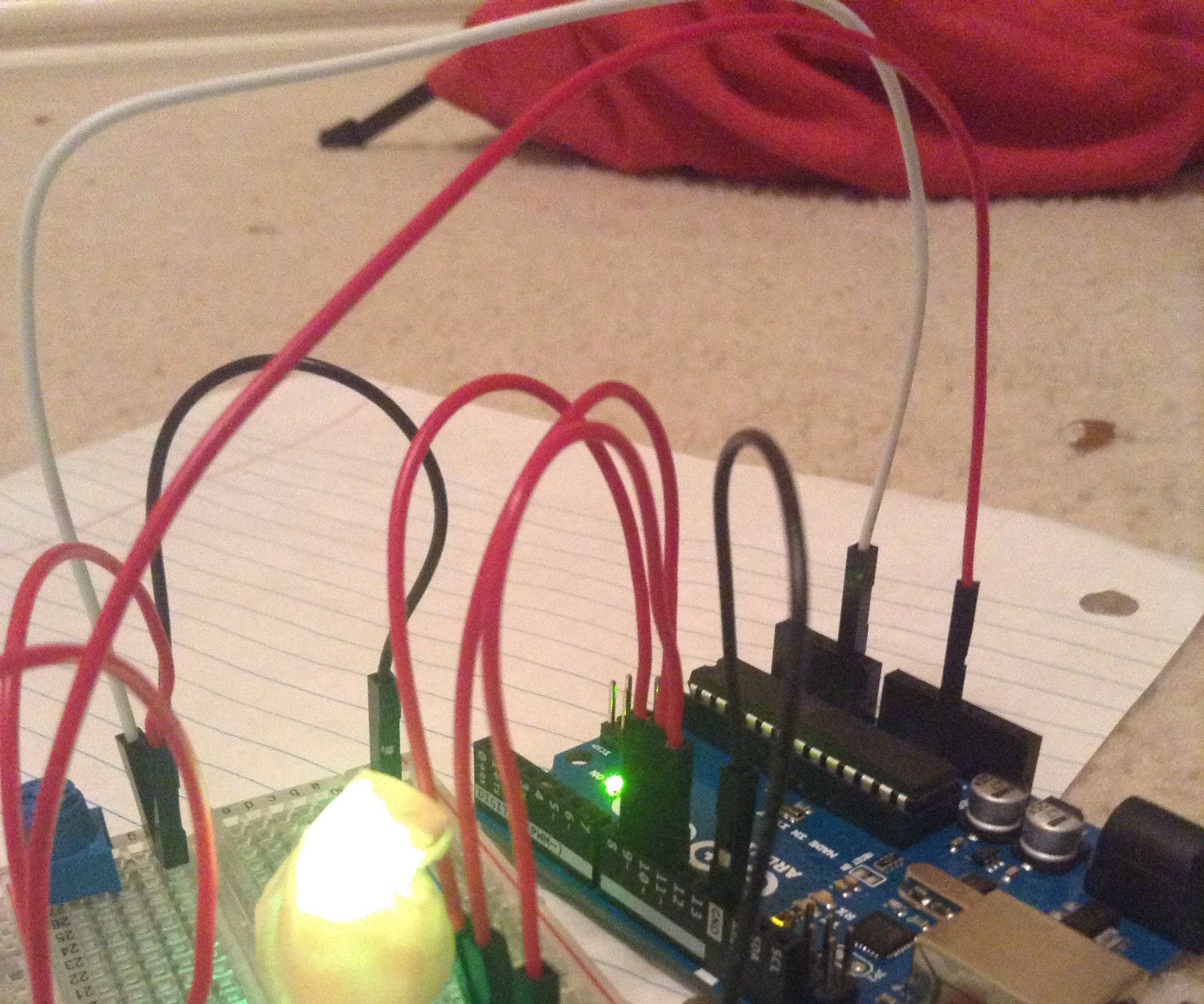 Arduino Spectrum Slider