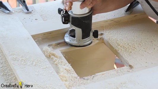 Turning the Router Into a Router Table.