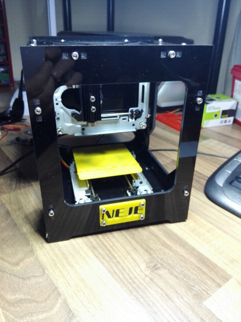 Neje DK 8 Laser Engraver on Windows 8 - 10