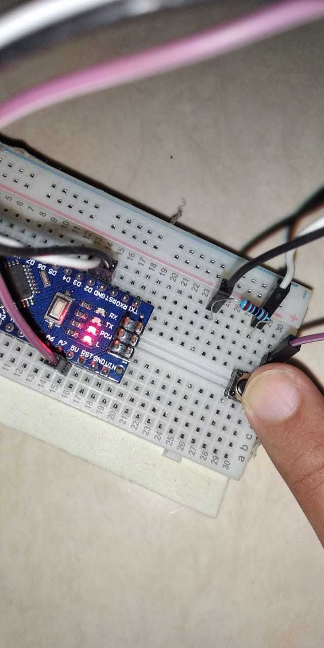 Control Built-in LED Using Push Button With Arduino Nano : 3 Steps ...