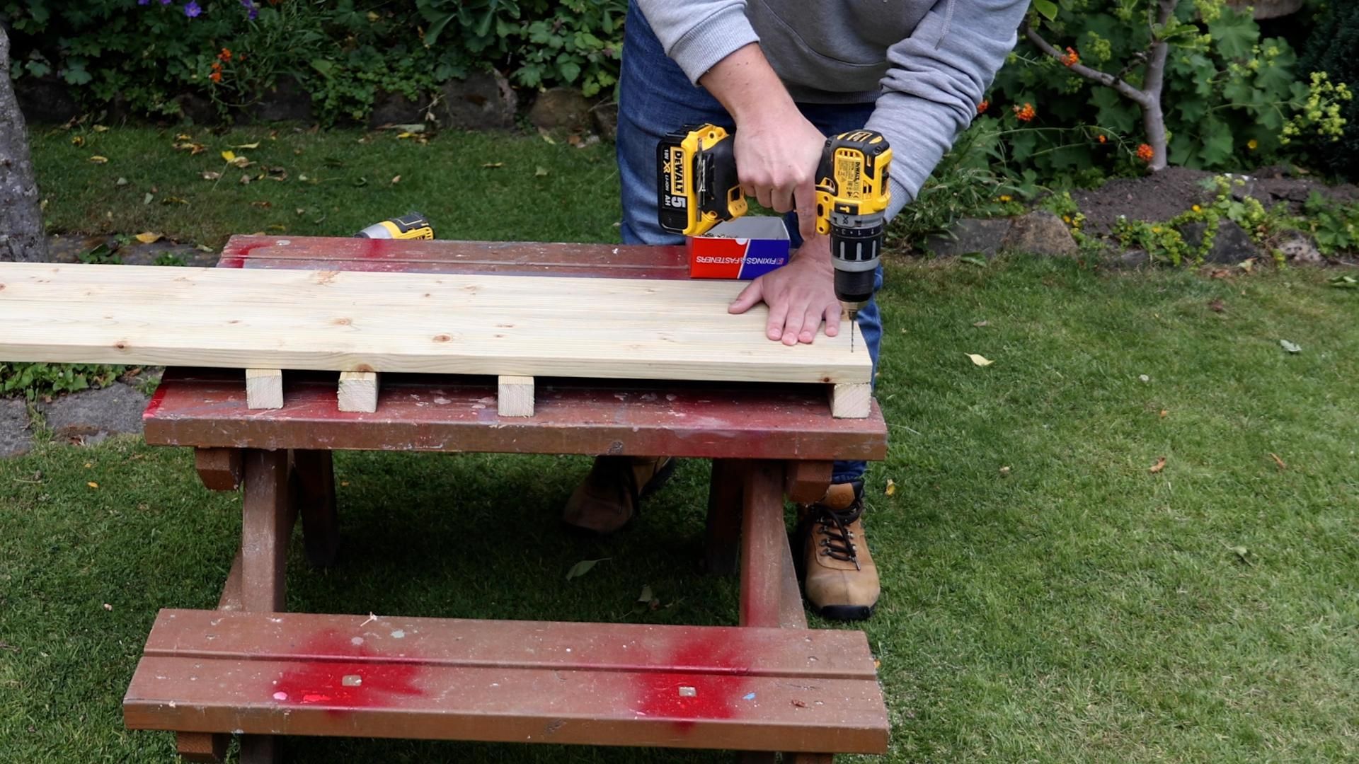 Kids Sandpit With Seating Lid 3 Steps (with Pictures) Instructables