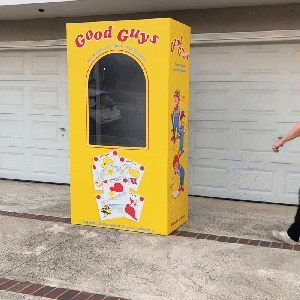 7ft Chucky Box Photo Booth (Collapsible & Swappable Design)